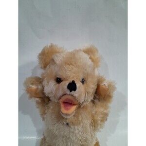Vintage German Teddy Bear, Blonde, Articulated Squeaks